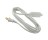 U.S. WIRE 78106USW 16/2 SPT-2 6' WHITE HOUSEHOLD EXTENSION CORD UL CERTIFIED