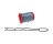 CAMPBELL 0723169 HANDY LINK CHAIN ZINC PLATED BLU-KROME 175' PER REEL