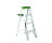 LOUISVILLE LADDER AS4004 4' TYPE II ALUMINUM STEPLADDER