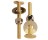 PLUMB PAK PP835-150 TOILET BOLTS 1/4-20 X 2 1/4 NW SOLID BRASS