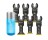 IMPERIAL ONE FIT VARIETY PACK TIN STORM BLADES PLUS CASE 6-PIECE IBOATV-6