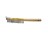 G-FORCE 44453 3 X 19 LONG WOOD HANDLE STEEL WIRE BRUSH WITH SCRAPER