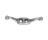 CAMPBELL T7655412 #4015 4-1/2" ROPE CLEAT NICKEL PLATED