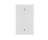 LEVITON 002-0PJ13-00W ONE GANG MIDWAY NYLON BLANK PLATE WHITE