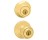 KWIKSET 690P-POLO-3 CP K6 COMBO SINGLE CYLINDER BRASS ENTRY/DEADBOLT 96900-250