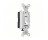 PASS & SEYMOUR  CS120WCC 20A 120/277V CC 1-POLE TOGGLE SWITCH WHITE
