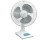 COMFORT ZONE CZ161WT 16" OSCILLATING TABLE FAN 3 SPEEDS ABS BLADES 41.3 WATTS