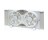 MR BRANDS 01283 EZ-CHILL 9" WHITE DELUXE REVERSIBLE TWIN WINDOW FAN W/ REMOTE