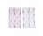 VELCRO 90076 3-1/2" STRIPS STICKY BACK WHITE