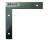 G-FORCE 40469 5" CORNER IRON ZINC PLATED BULK NO SCREWS