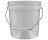 IPL 1123032 5 GALLON WHITE .70 MIL PLASTIC PRO PAIL