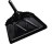 DQB INDUSTRIES 72539 12" METAL DUST PAN BLACK 24 GAUGE HANG-UP HOLE