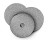NORTON 35084 7" X 7/8 20-3-1/2 GRIT BOLT-ON EDGER DISC BLACK 50PK