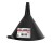 CUSTOM ACCESSORIES CUST31114 3508 .5 PINT PLASTIC FUNNEL BLACK