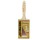 VELVET TOUCH 61530 3" BURGUNDY/WHITE SOLID VARNISH BRUSH