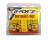 G-FORCE 80041 VESTIBULE BALL KNOB LOCKSET POLISHED BRASS SC-1 KEYWAY