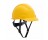NORTH NSB11002 YELLOW SHORT BRIM VENTED RATCHETING HARD HAT