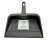 G-FORCE 44494 12" FLEX PLASTIC DUST PAN BLACK