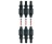 BOSCH ITDET152503 2.5" IMPACT TOUGH DOUBLE ENDED TORX DRIVER BIT DET15 3 PACK