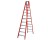 LOUISVILLE LADDER FS1512 12' TYPE IA FIBERGLASS STEPLADDER