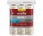 WOOSTER PRO/DOO-Z RR723 9" X 3/8" WHITE/GOLD STRIPES WOVEN ROLLER COVER 3-PACK