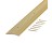 MD BUILDING 79244 2" X 36" EXTRA WIDE FLUTED CARPET TRIM IN SATIN BRASS