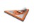 FULL CIRCLE TRI180 TRIGON 180 POLE SANDING TOOL W/INTERCHANGEABLE CENTER HUB