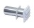 LAMBRO 267W 4" WHITE PLASTIC LOUVER VENT STANDARD 11" TAIL