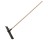 KRAFT CC905 19-1/2" X 4" ALUMINIUM CONCRETE SPREADER WITH HOOK & WOOD HANDLE