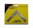 G-FORCE 40412 4" CORNER IRON ZINC PLATED CARDED WITH SCREWS (2/CARD)