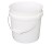IPL 1123008 WHITE 2 GALLON PLASTIC PAINT PAIL
