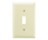 PASS & SEYMOUR  TP1ICC100 1-GANG WALL PLATE TOGGLE IVORY