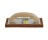 G-FORCE 70281 9" X 4" RED SPONGE FLOAT WOOD HANDLE
