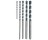 BOSCH HCBG500T BLUE GRANITE TURBO CARBIDE TIP HAMMER DRILL BIT SET 5PC