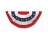 VALLEY FORGE PMF 1.5' X 3' POLYCOTTON MINI FAN BUNTING