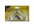 G-FORCE 40006 2-1/2" CORNER BRACE ZINC PLATED CARDED (4/CARD)