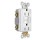 RADIANT 1597TRAWCCD4 15A GFCI SELF TEST TAMPER-RESISTANT ALARM OUTLET WHITE