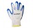 G-FORCE BG-200 BLUE COATED KNIT WORK GLOVES