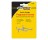 G-FORCE 43194 1/8" X 2" DOUBLE STRAIGHT PEGBOARD HOOKS 2 PACK CARDED