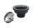 PLUMB PAK PP66-5 STRAINER PLASTIC WITH STAINLESS STEEL RIM 3.5" DIAMETER