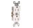 PASS & SEYMOUR  3232WU 15A 125V DUPLEX OUTLET WHITE