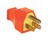 PASS & SEYMOUR  SA399OCC10 15A RESIDENTIAL PLUG ORANGE