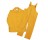 BOSS 3PR0300YL LARGE 3-PIECE .35MM POLYESTER LINED PVC YELLOW RAIN SUIT