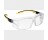 SAS 51023C VX15 OTG CLEAR FRAMELESS LENS SAFETY EYEWEAR