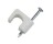 GARDNER BENDER PSW-1650T LOW VOLTAGE COAXIAL STAPLES 1/4" WHITE 25/CLAM