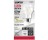 SATCO S12415 8W A19 LED CLEAR MEDIUM BASE 3000K 90 CRI 120V