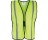SAS 6823 YELLOW HI-VIZ 100% POLYESTER MESH SAFETY VEST ONE SIZE FITS MOST