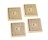 SHEPHERD 9166 2" SQUARE SMOOTH RUBBER FURNITURE CUP OFF WHITE (4CD)