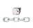 CAMPBELL 0143536 5/16" GRADE 30 PROOF COIL CHAIN GALVANIZED 75' SQUARE PAIL