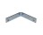 G-FORCE 40117 3" CORNER BRACES ZINC PLATED BULK NO SCREWS